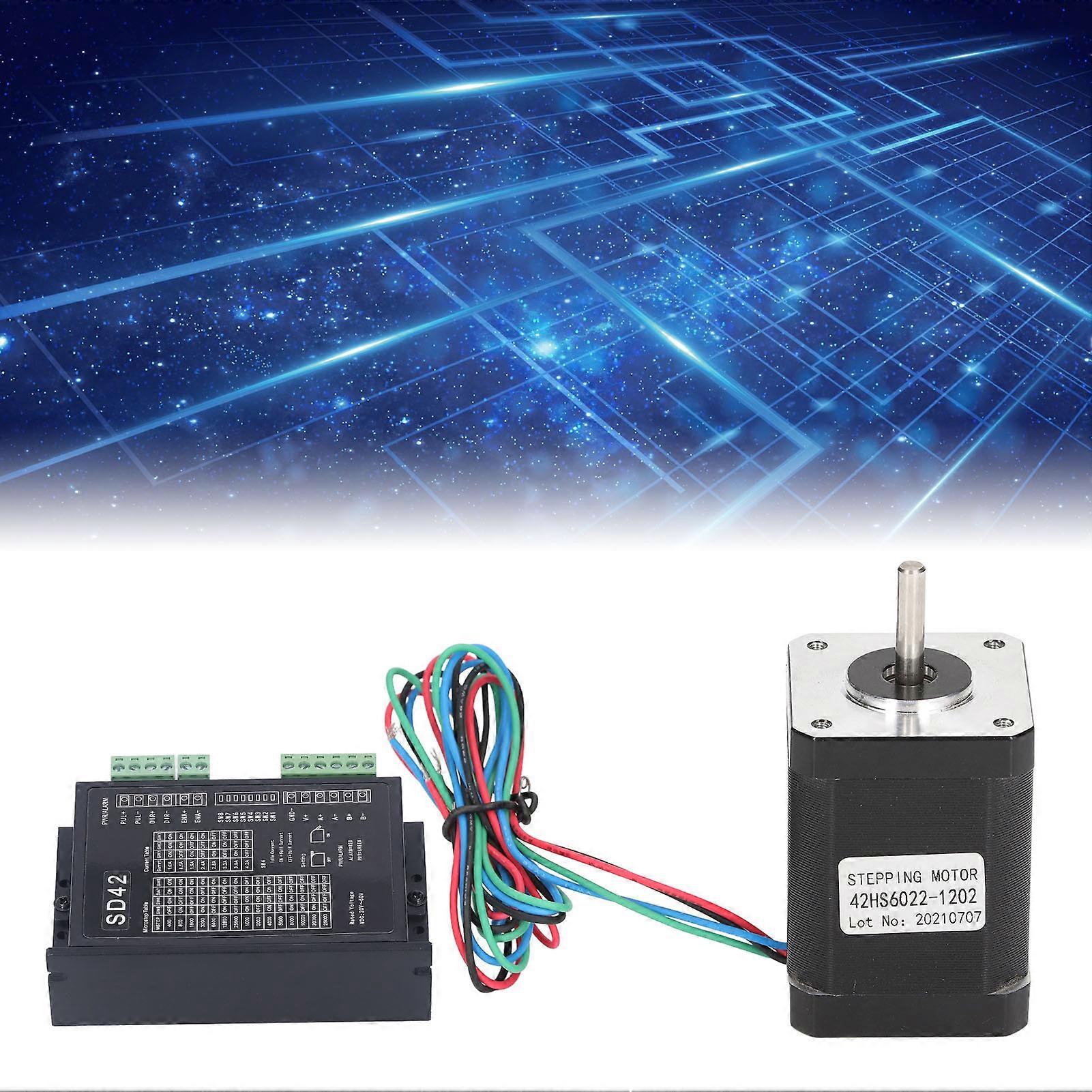 Stepper Motor Kit 2 Phase DC3.0V with SD42 Driver 20-50V 1.8° Step Angle