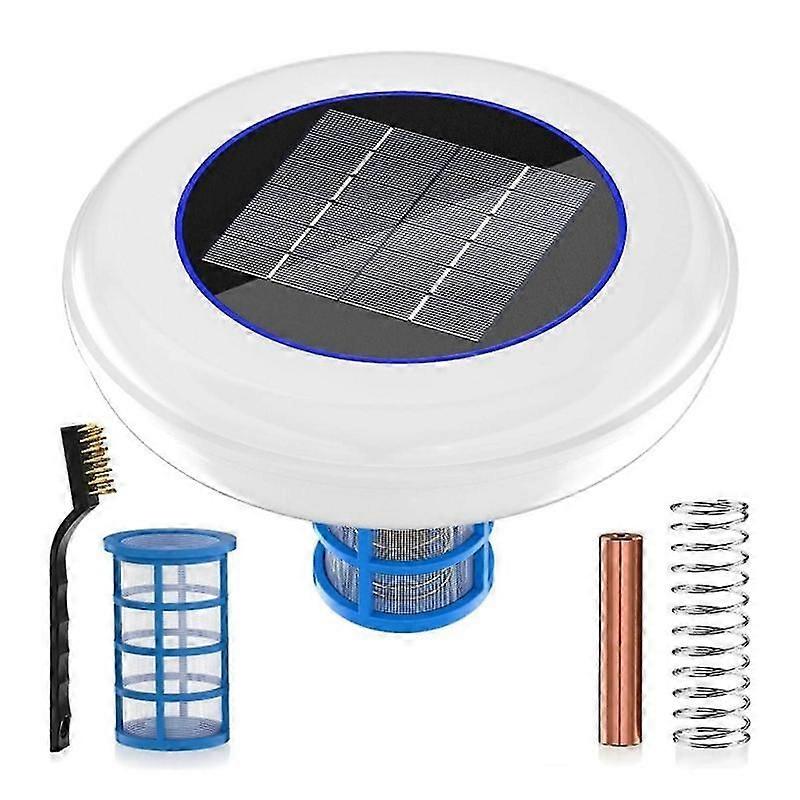 solar pool cleaner for floating water purification