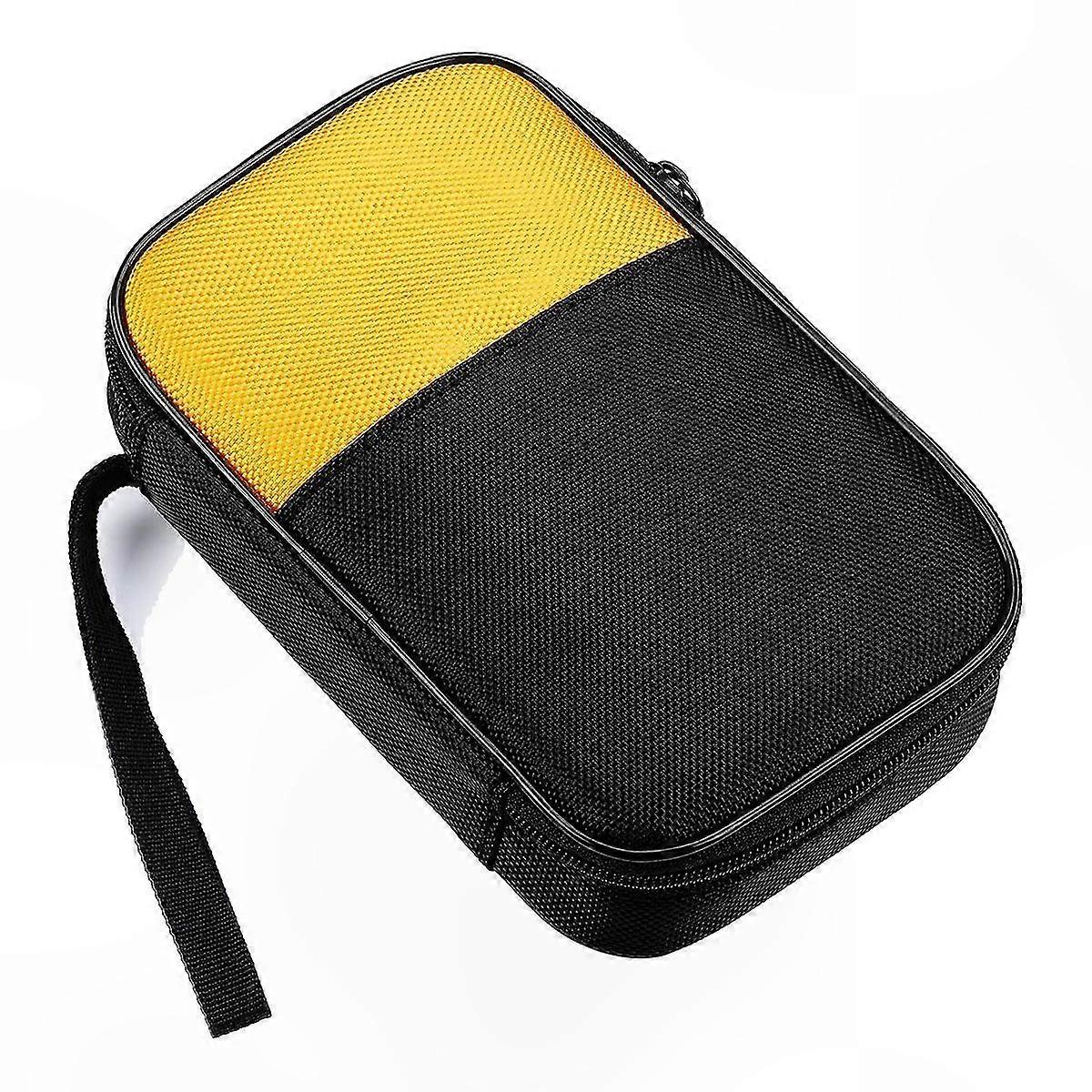 Durable Carrying Case for Digital Multimeters and Accessories, Compatible with Various Models, Lightweight and Portable Design