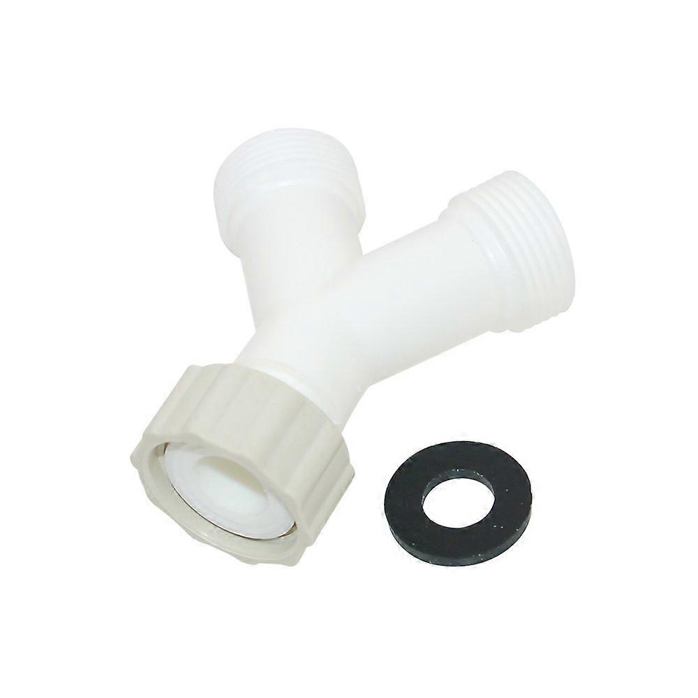 Washing Machine Y Piece Hose Splitter For Dishwasher Connection 3/4 Inch Hose Thread Universal Fit