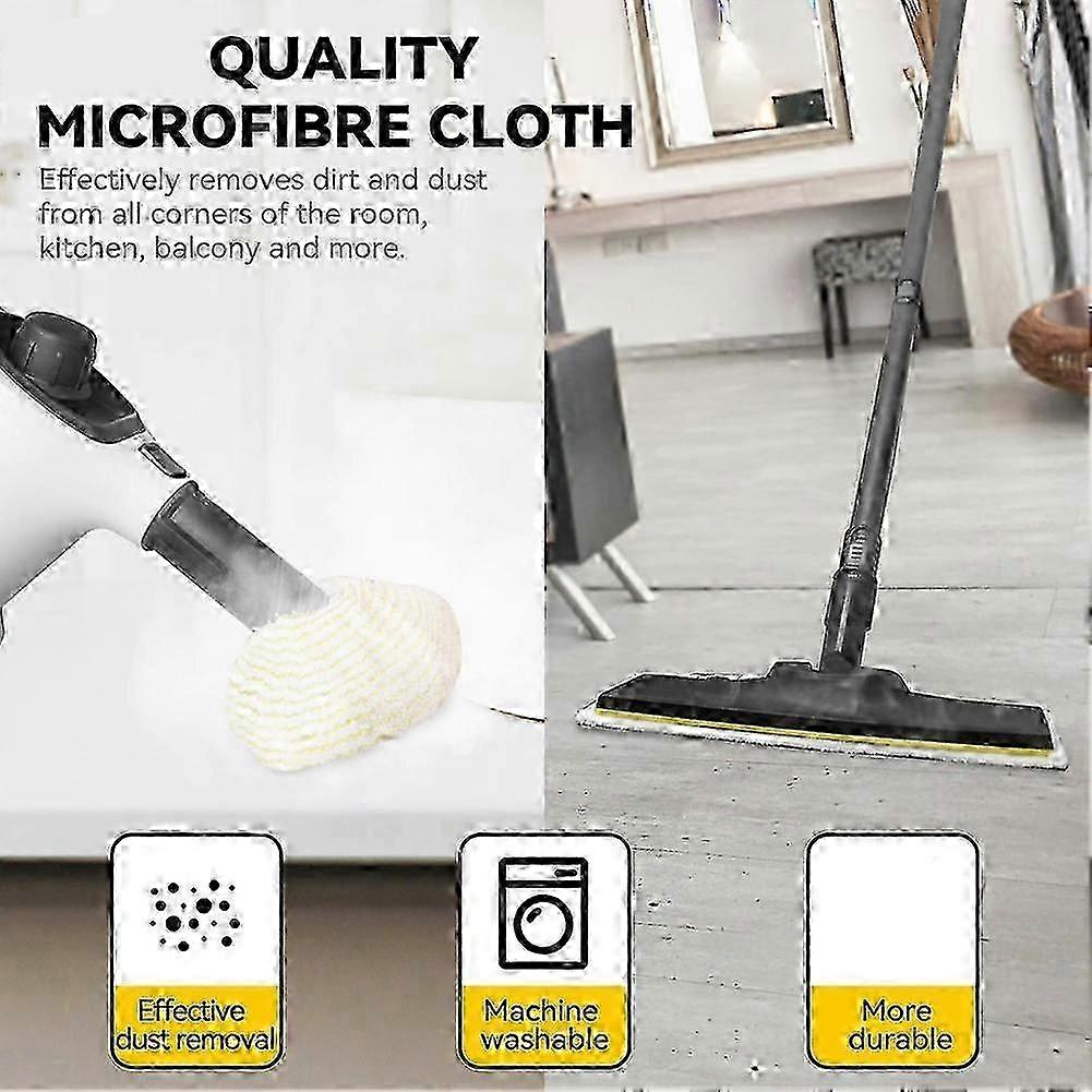 Vaskbare dampmoppputer til Karcher SC2 SC3 SC4 SC5, mikrofiberklut
