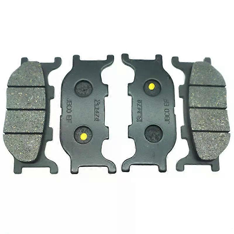 Motorcycle Front Rear Brake Pads For YAMAHA XJ6F Non ABS / ABS Diversion 600 Full Fairing( 1CW) 2010 XJ 6F XJ6 F