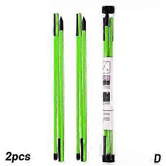 48" Golf Alignment Stick Rod Pole Full Swing Training Setting Praxis Folding 2025