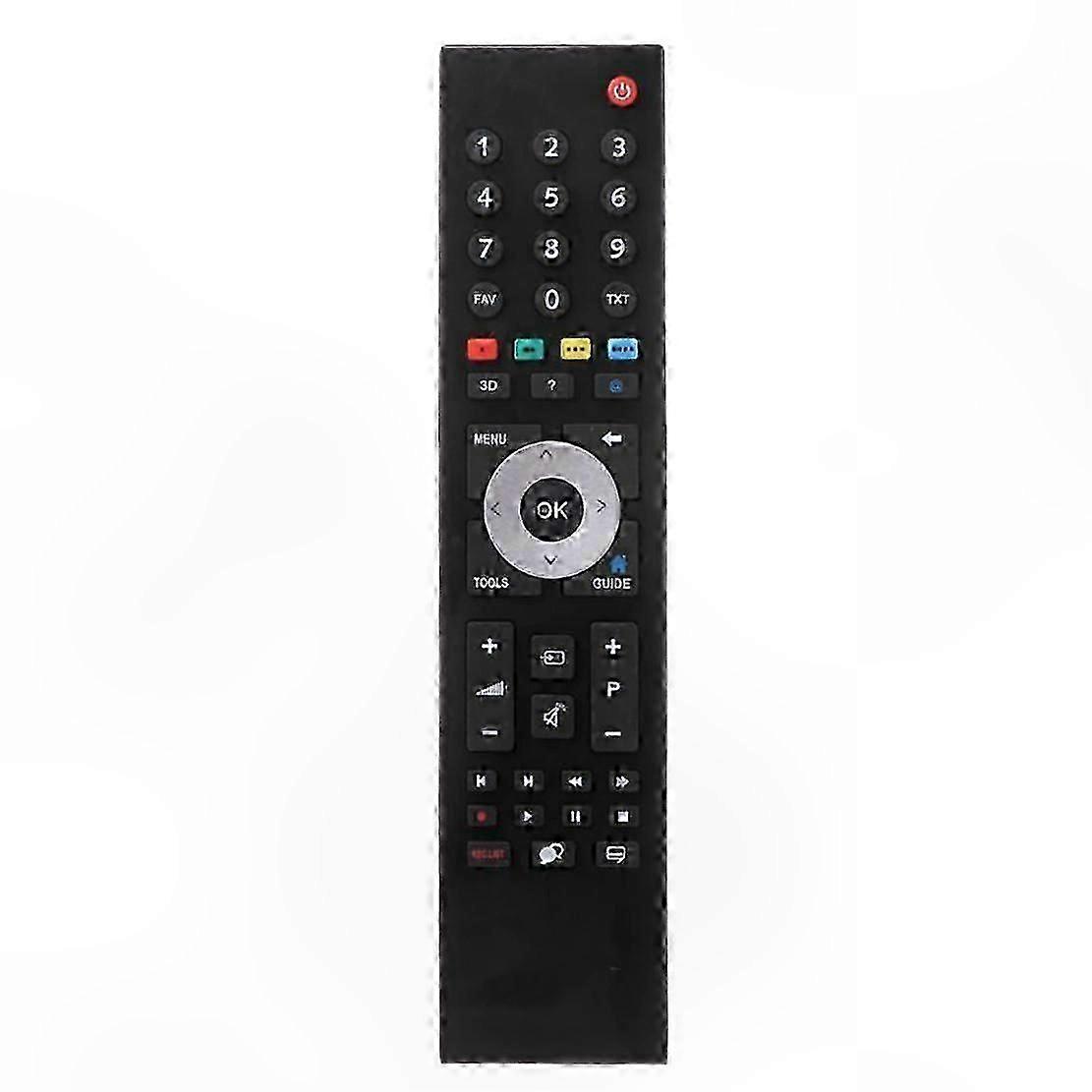 Universal Smart TV Remote Control Replacement for Various TV Models - Black