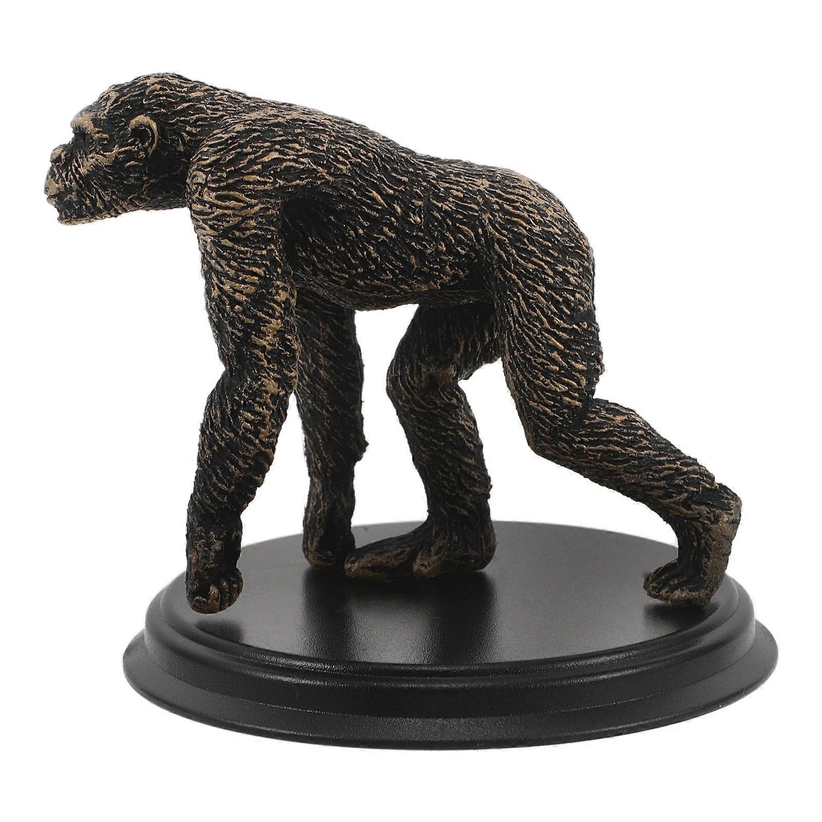 Human Evolution Teaching Aid Plastic Prehistoric Man Figurines for Educational Use