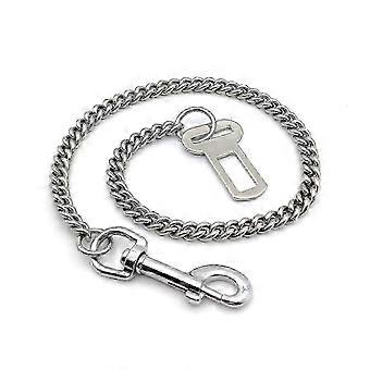 Stainless Steel Dog Seat Belt, Bite Resistant Safety Harness for Car Seat for Large Dogs.