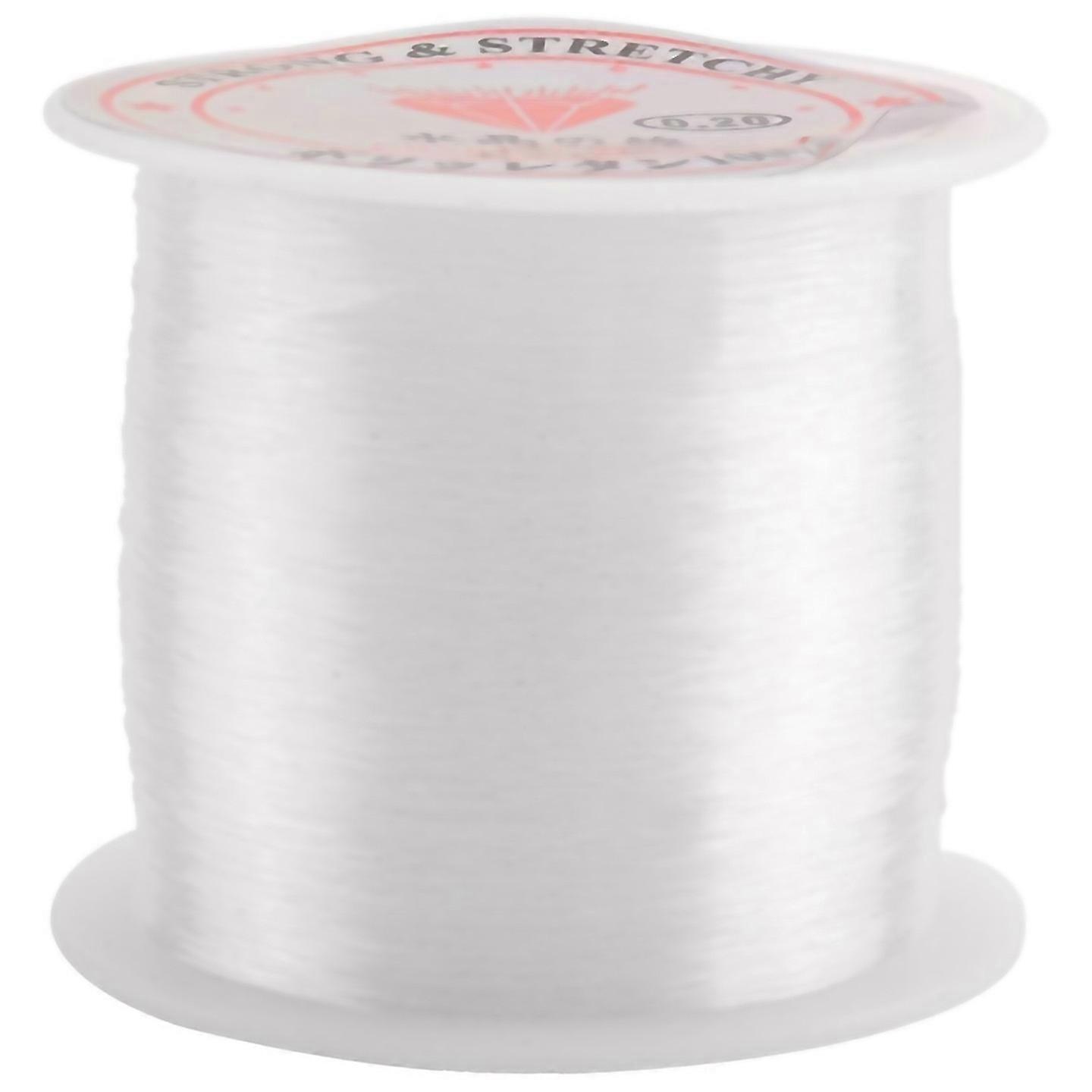 For 02mm Diameter Clear Nylon Fish Fishing Line Spool Beading String