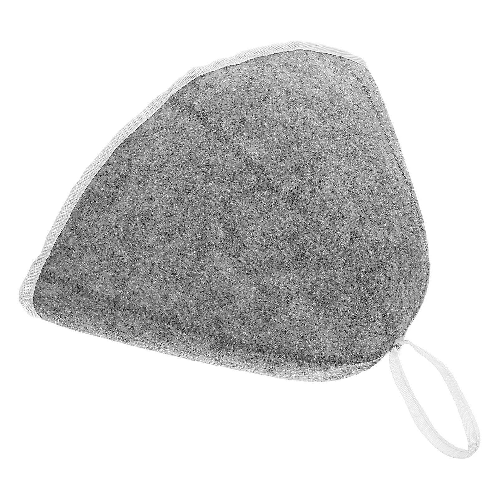 Comfortable Thickened Felt Sauna Hat Suitable For Friends Lightweight Sauna Hat Breathable Material 1Pack