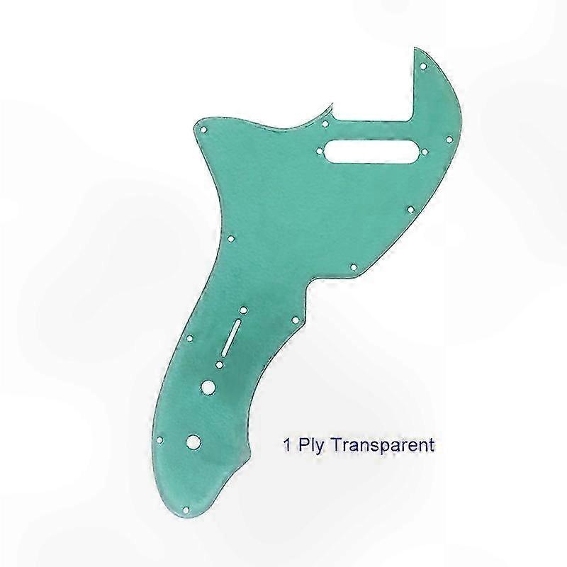 Custom Multicolor Pickguards for Tele Thinline Guitars