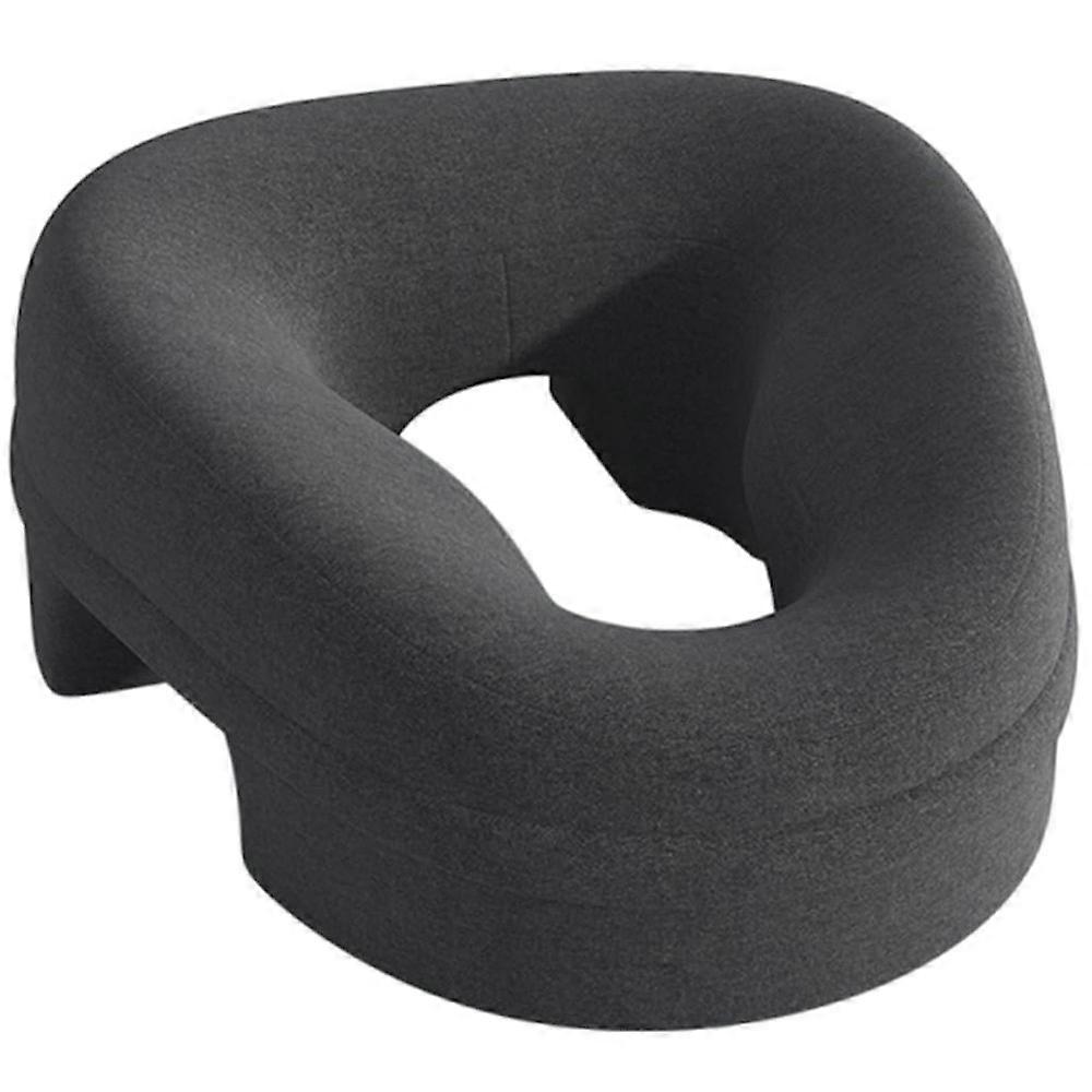 Ergonomic Face Down Pillow Memory Foam Massage Headrest Cushion for Post Surgery Recovery