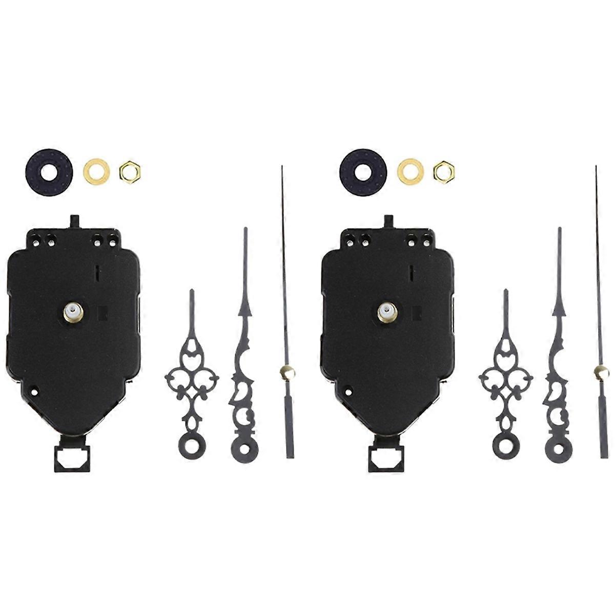 2 Set DIY Clock Movement Kit Replacement Parts F