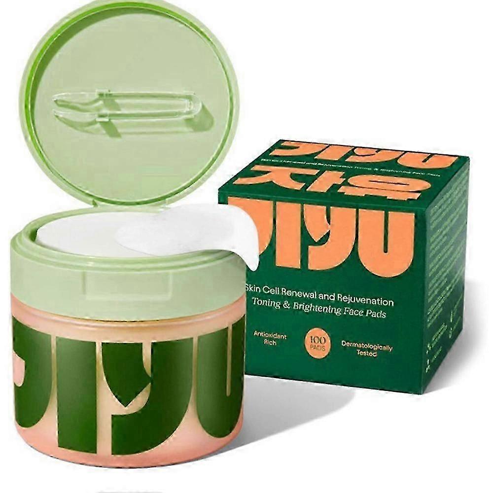 Korean Hydrating Toner Pads with Snail Mucin & Niacinamide for Dark Spots & Wrinkles