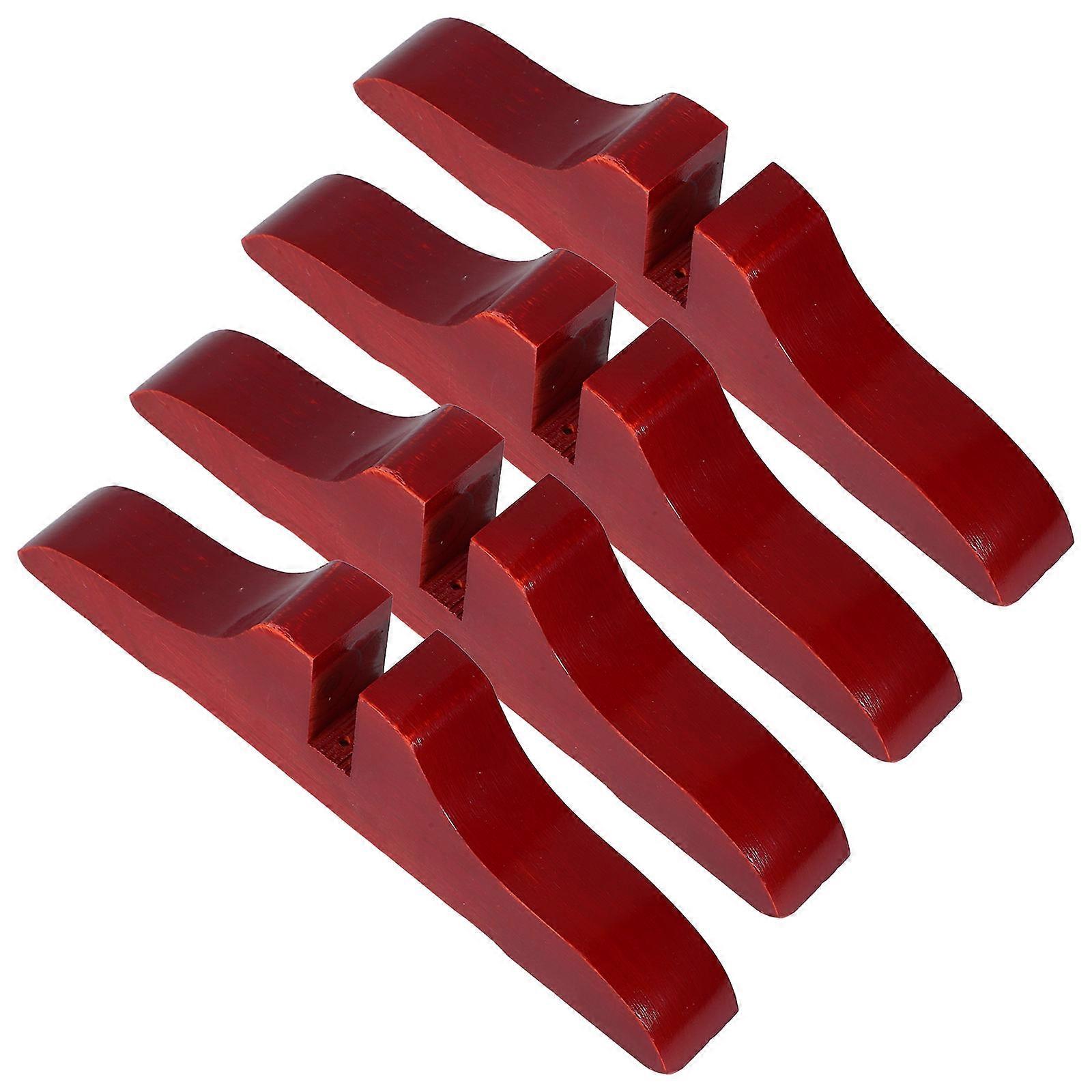 4Pcs Screen Support Feet Made From Wood For Privacy Enhancement In Various Environments Including Home And Office