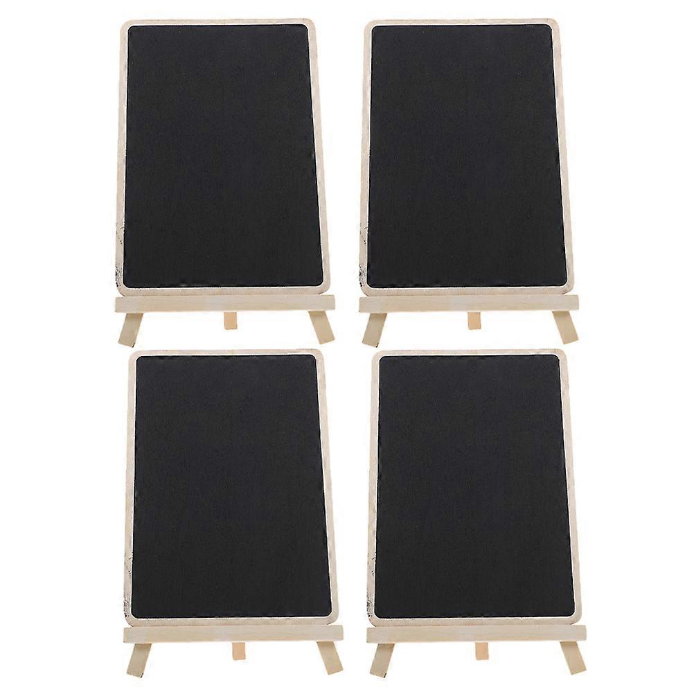 Blackboard Display Sign Small Wooden Chalkboard For Events 21X15CM Write And Wipe 8Pcs