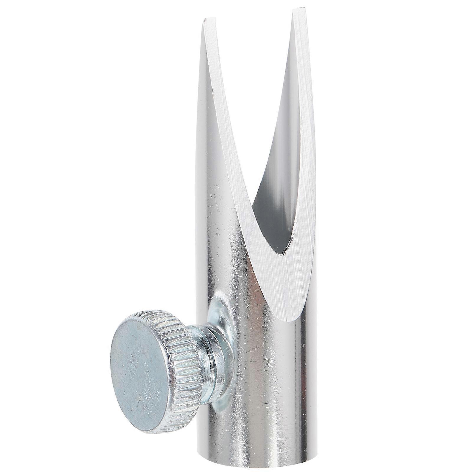 Eyebrow Pencil Sharpener Practical for Students 2Pcs Silver Manual Tool