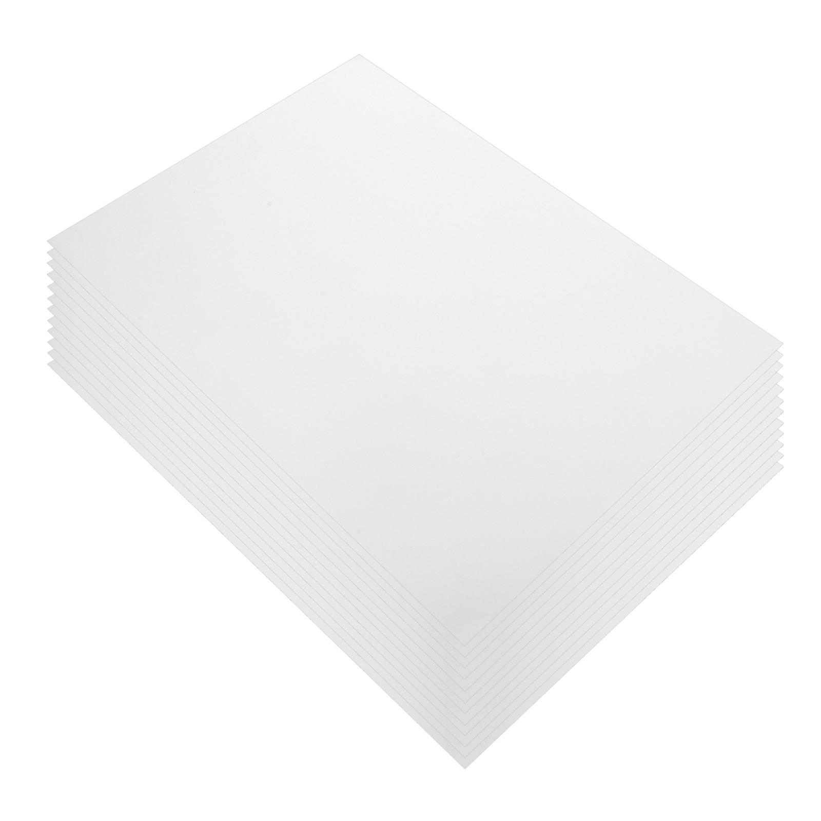 White Braille Writing Paper Sheets for Writing 100Pcs Suitable for Blind Craft Use