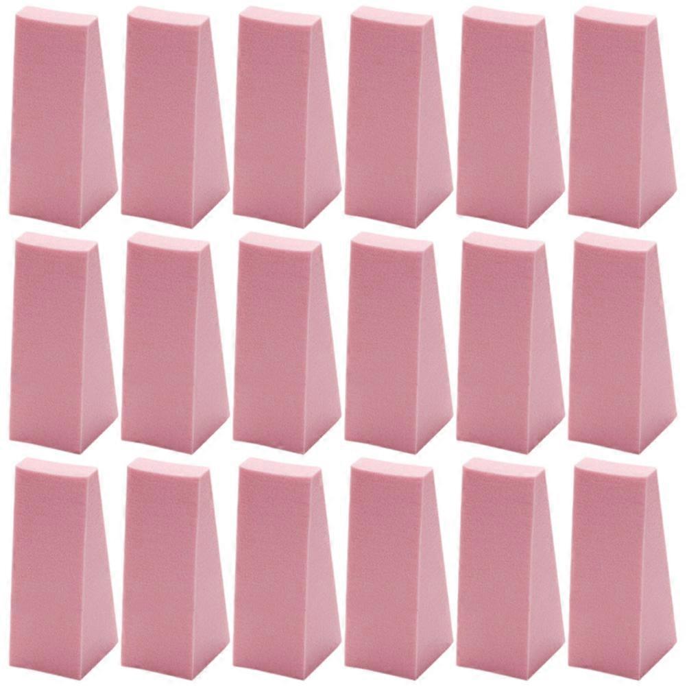 Manicure Tool Nail Art Sponge for Color Fade 5Pcs 3 Bag Pink