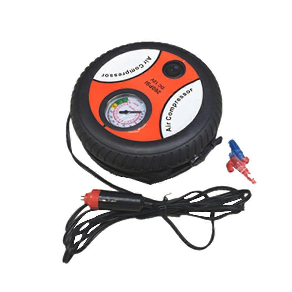 Portable Air Compressor for Tire Inflation 3Pcs 12V Mini Pump with Nozzles
