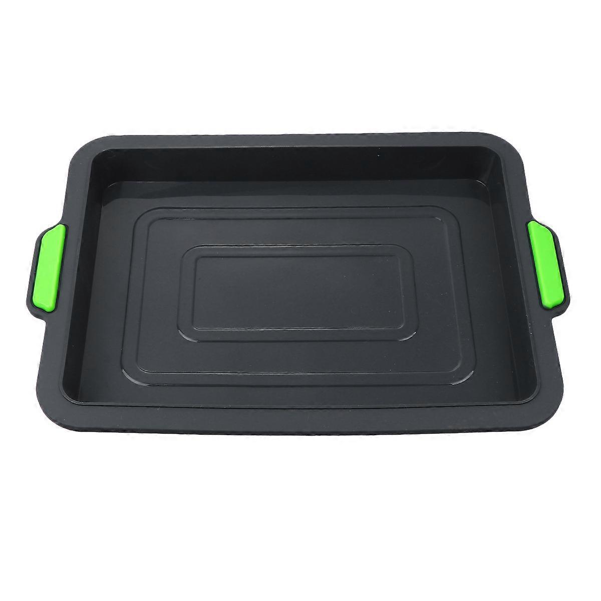 Baking Plate Cake Dish Silicone Bread Tray 3Pcs for Home Use