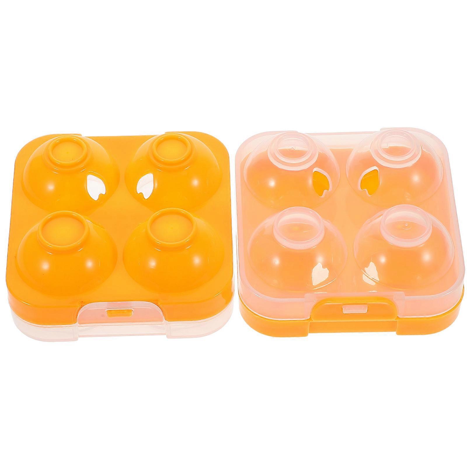 Egg Storage Holder Reusable Egg Trays Rectangular Lightweight Construction Space Saving For Refrigerator