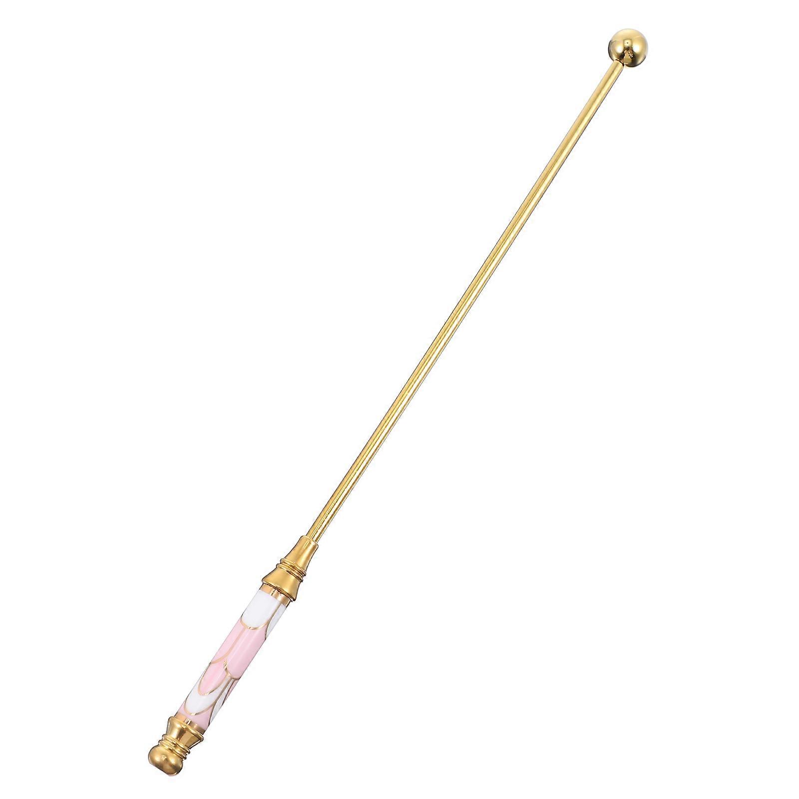 Stainless Steel Stirring Rob for Bar Ceramic Handle 1Pcs