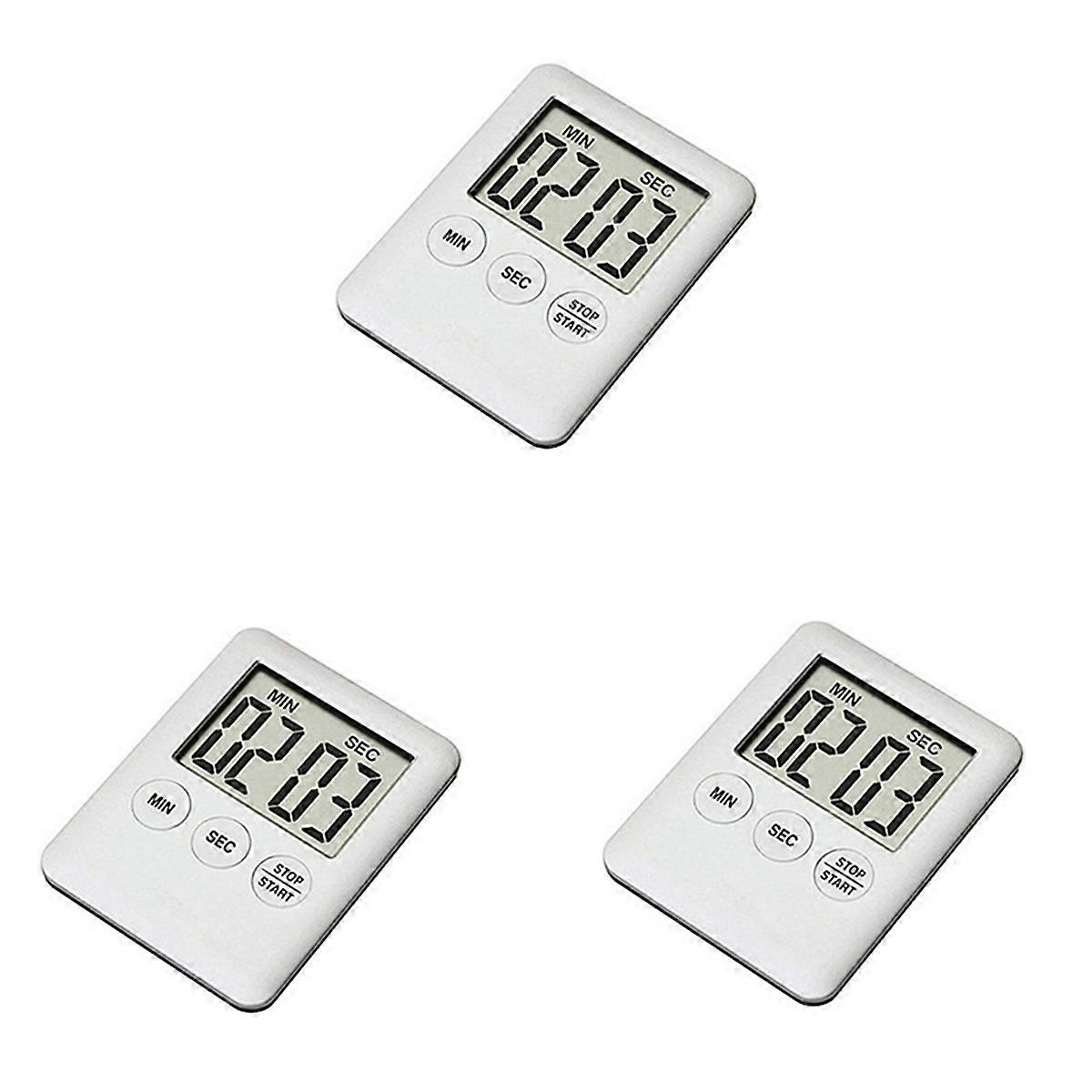 LED Digital Kitchen Electronic Timer Countdown Medication Reminder