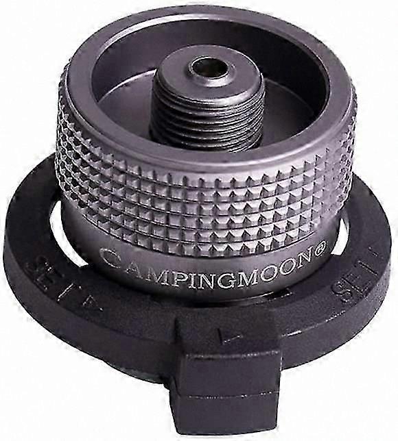 Universal Locking Adapter for Nozzle Bottles, Butane Gas Cartridges, Screw-On Canisters, and Valve Systems