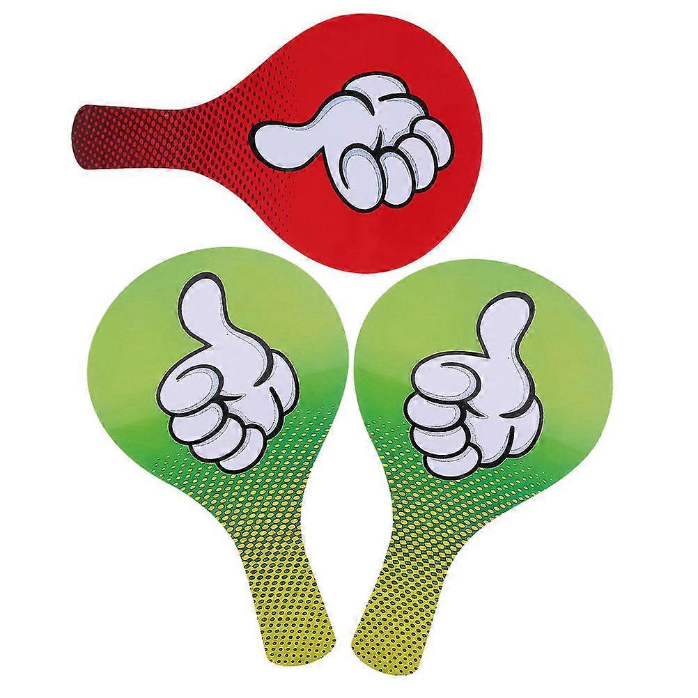 Thumbs Up Paddles Thumbs Down Classroom Voting Tools for Student Interaction 3Pcs