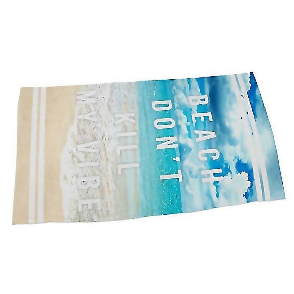 For Twa34132 Active Printed Beach Towel Fashion 3d Digital Printed Bath Towel
