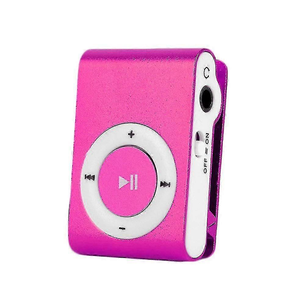 Mp3 Player stöder Micro Sd-kort bärbart klipp USB Sports Music Play
