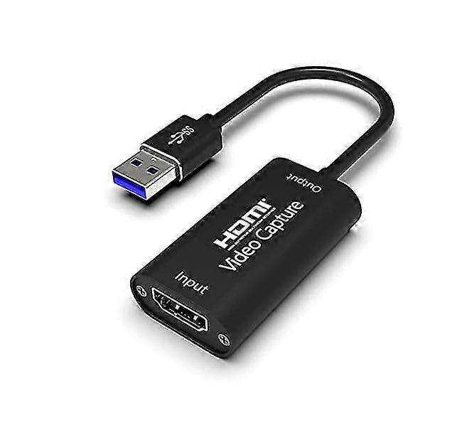 HDMI to USB Capture Card, 1080p Audio Video Capture Card HDMI