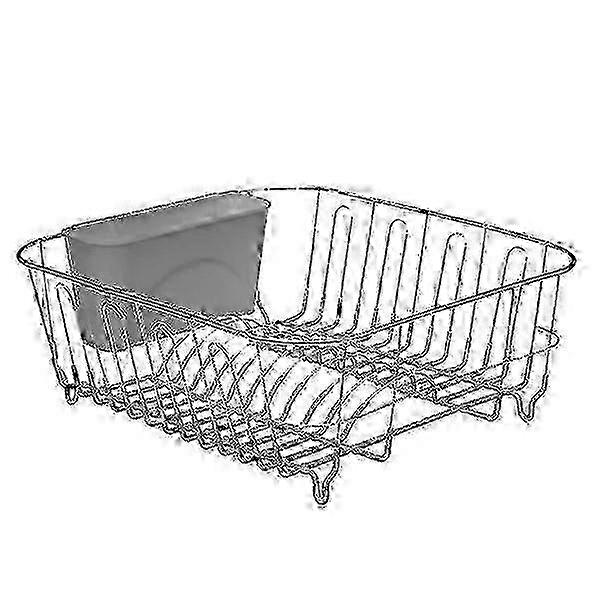 Dish rack with Cutlery holder gray 26s