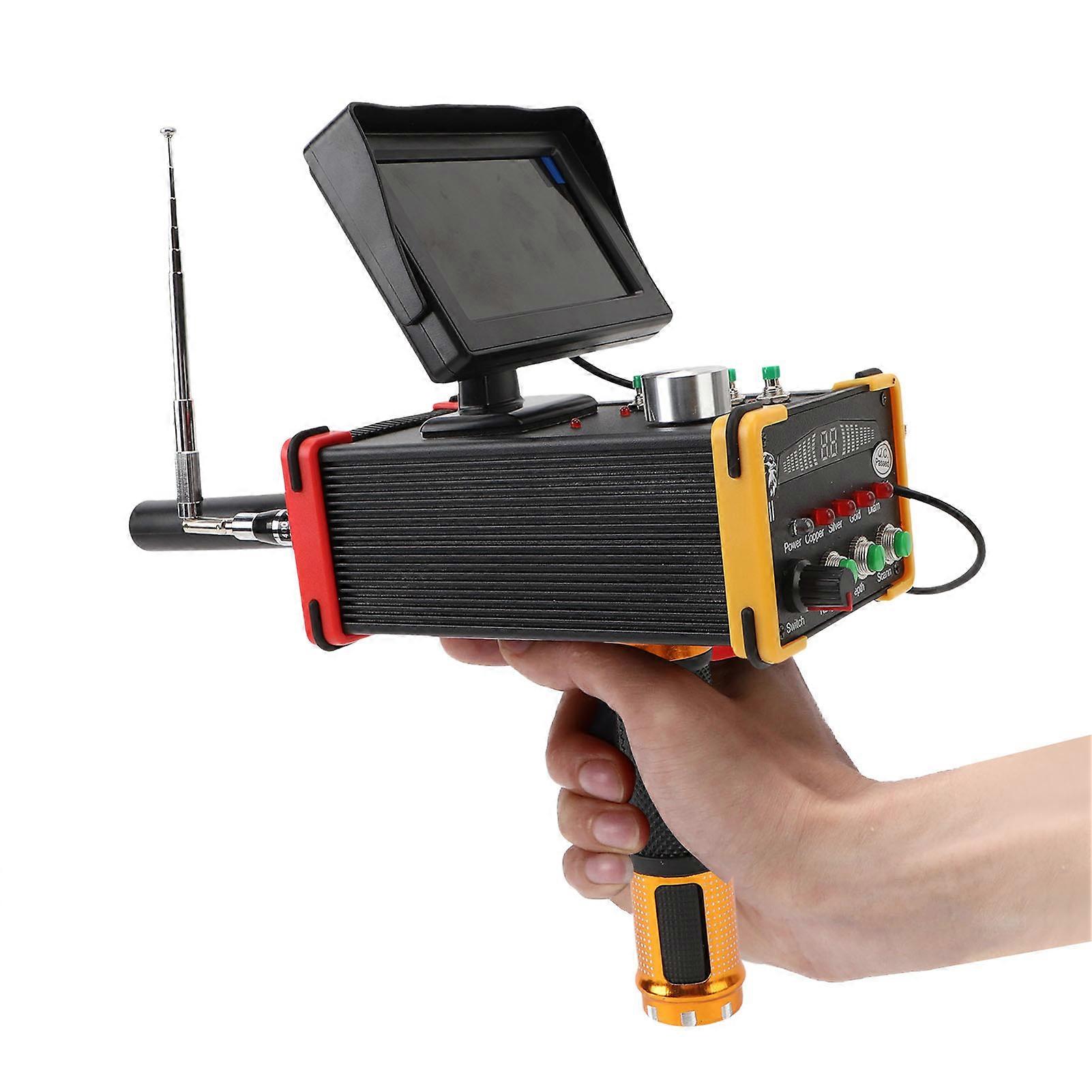 Metal Detector 15m Depth 1000m Range with Display Screen US Plug