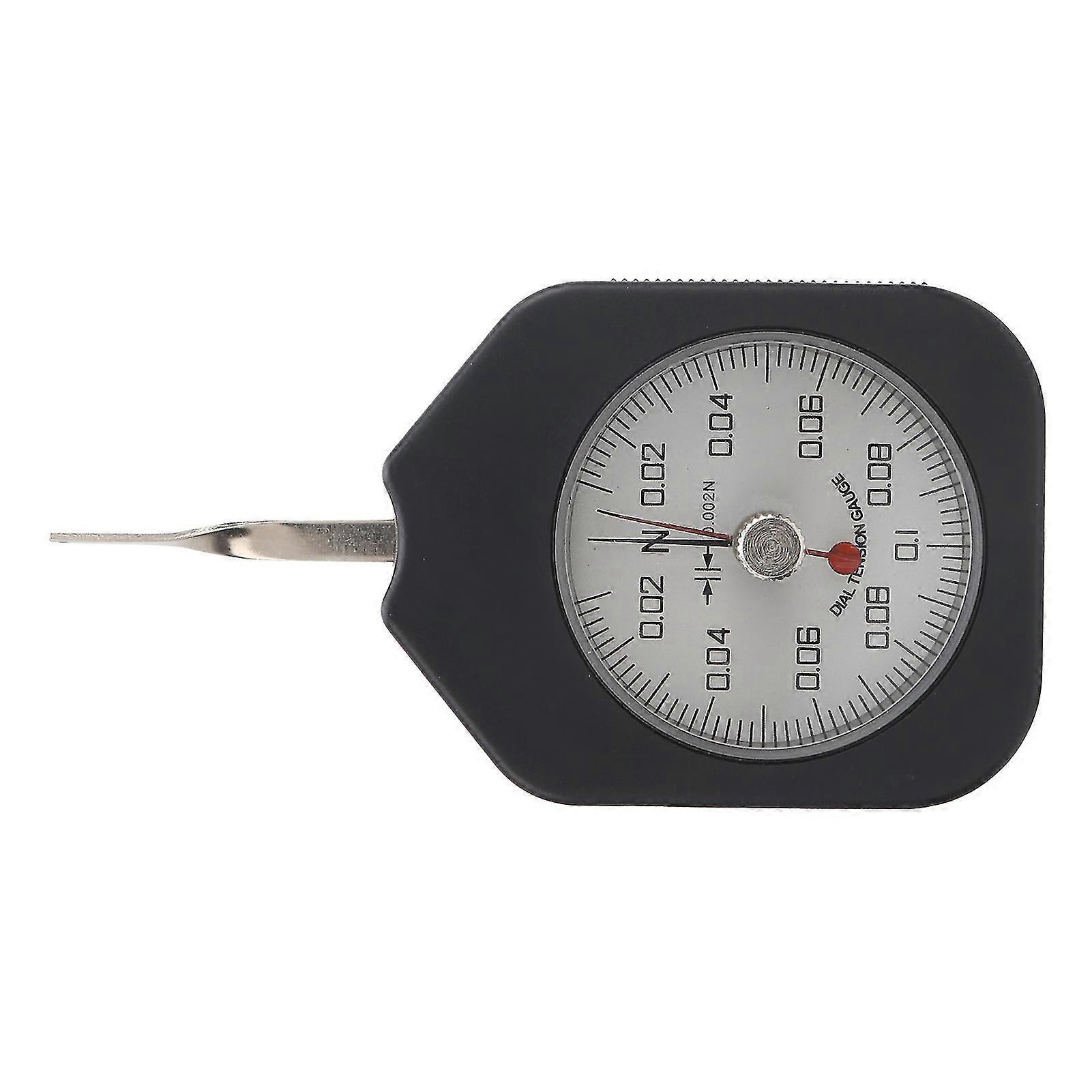 Dial Tension Gauge 0.1N Double Pointer Tensiometer for Accurate Tensile Measurement