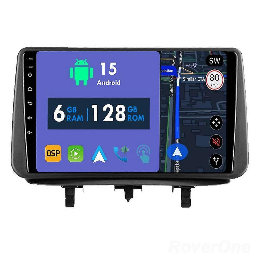 Car Radio 6G+128G CarPlay GPS Navigation Head Unit for Opel Vauxhall Meriva B 2009 - 2014 Android Auto Bluetooth Stereo Touch Screen