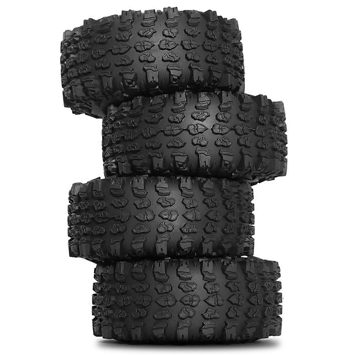 1,9 Crawler Reifen Gummi Schlamm Schleuderer Grappler Räder Reifen für TRX4