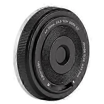 28mm F4.5 Full-Frame Fixed Focus Pancake Lens for FE Micro-Single Camera Autofocus