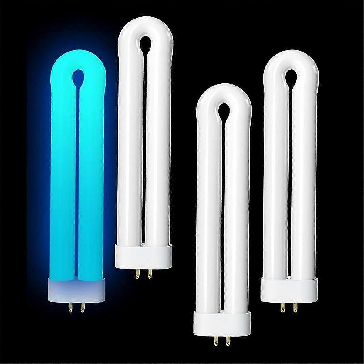 Bug Zapper Replacement Light Bulb for 15 Watt Insect Attracting Lamp,7.5-Inch FUL 15W-BL U-Shaped Bulb for 15wht 4 Pack