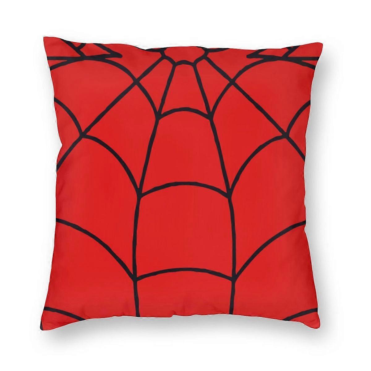 c9 Klasický Web Spider Man Povlak na polštář Oboustranný potisk Polyesterový povlak na polštář Dekorativní povlak na polštář Domácí Zippered 45*45 kjs9