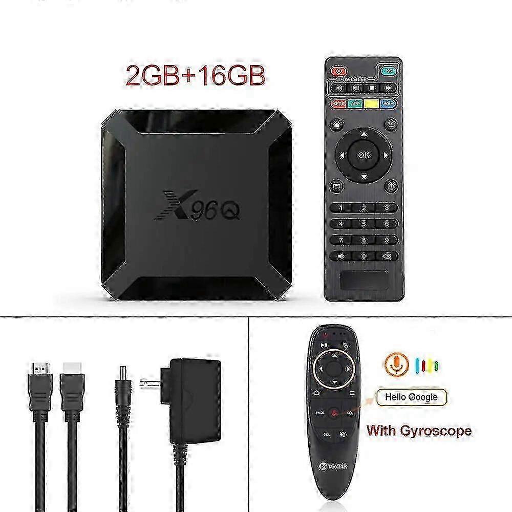 X96Q Android 10 Smart TV BOX Android 10.0 Allwinner H313 TVBOX Media Player Quad Core Wifi Youtube Update From X96 Mini miao4