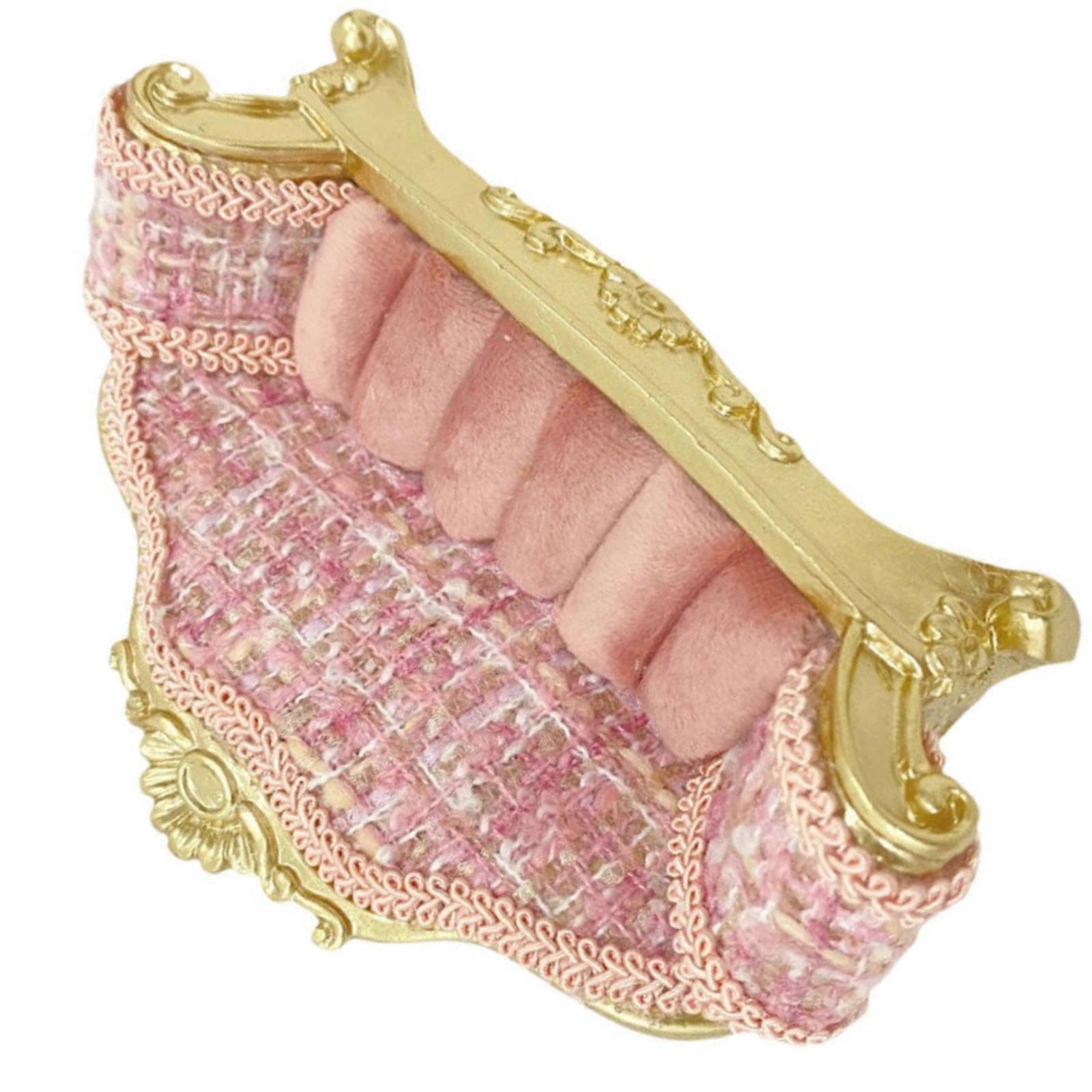 Modern Jewelry Showcase Stand Soft Fabric Plastic Structure Multi Functional Display Rack For Rings Earrings Pendants Multicolor