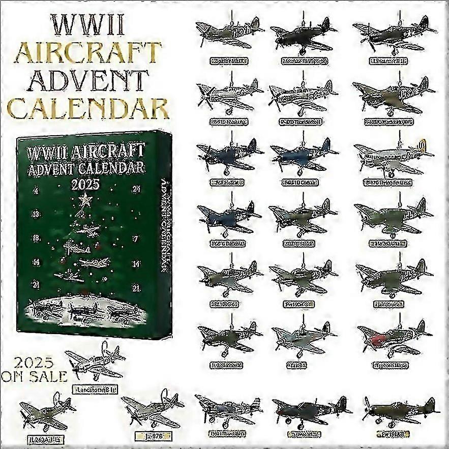 For 2025 Christmas Advent Calendars Decoration Acrylic Full Style