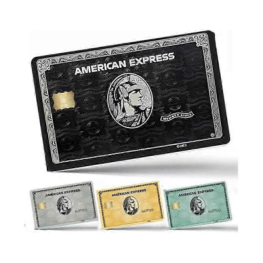 カードステッカー、4個カバーパーソナライジングバンクカード|バブルなし、スリム、防水