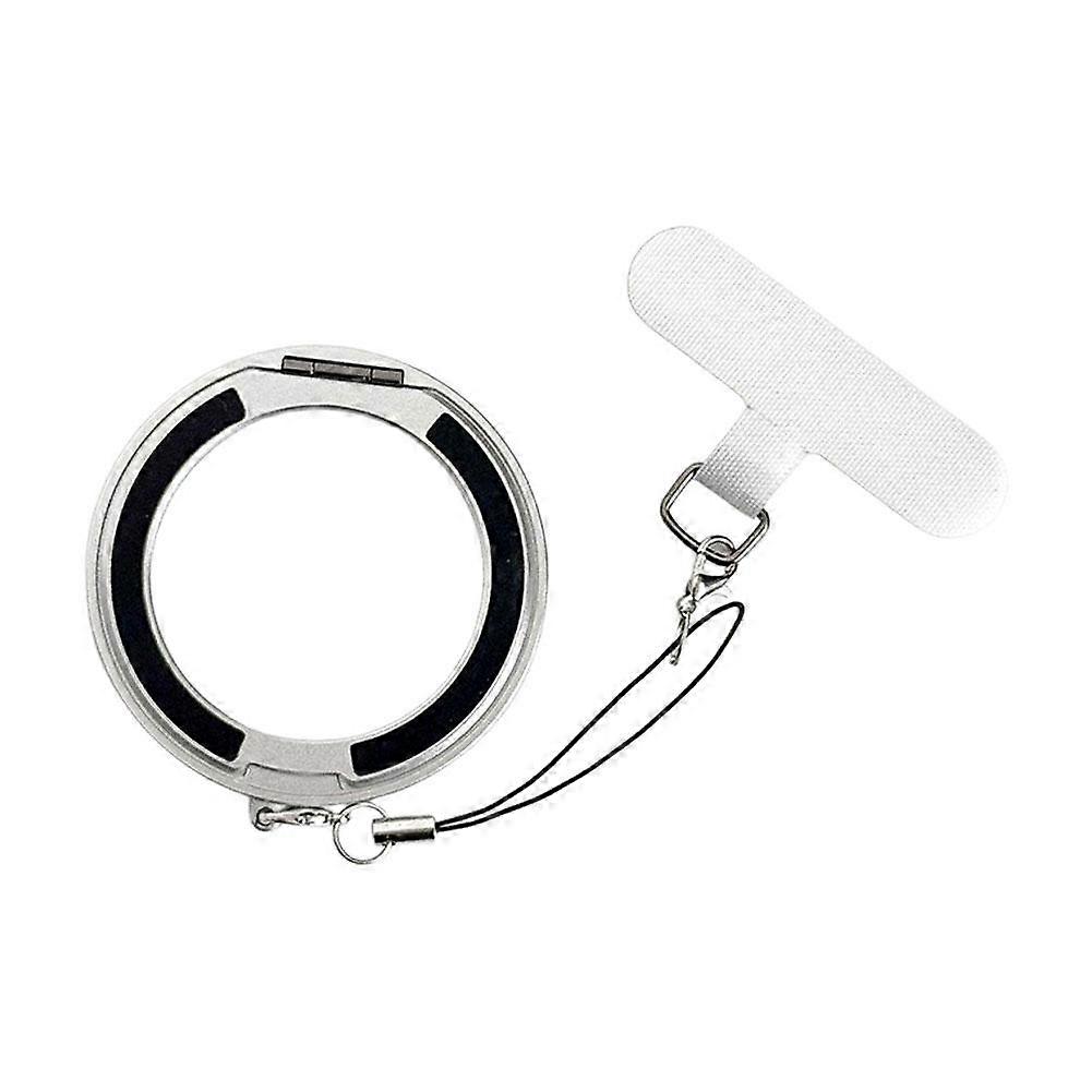 Universal Magnetic Phone Stand with 360 Rotation Anti-Loss Lanyard for Refrigerator and Multi-Surface Use