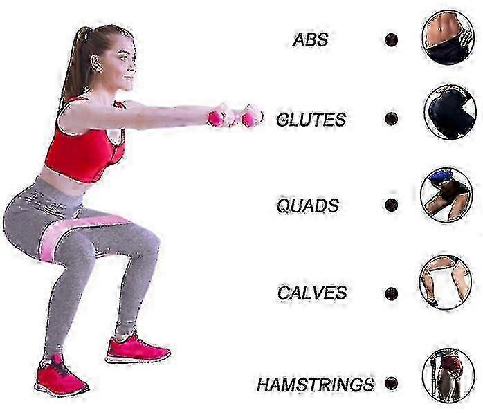 Hip Trainer Resistance Band Training Band 3 Pack