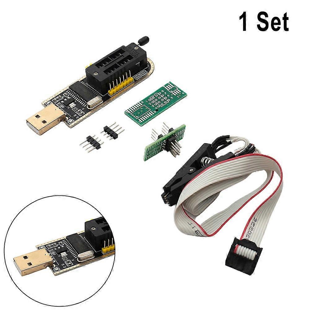 Mosiee CH341A 24 25 Series EEPROM Flash BIOS USB Programmer+SOIC8 SOP8 Chip IC Adapter