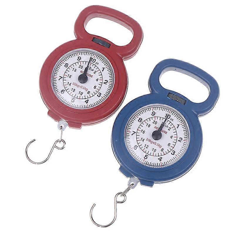 Mini Pointers Hook Spring Hanging Scale Fishing Scale 10Kg Capacity Food Scale Digital Scale Luggage Scale Weighing Scales