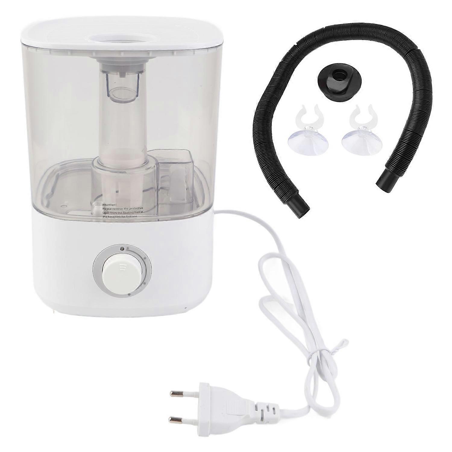 Reptile Terrarium Humidifier 2.5L Water Tank Transparent Versatile Fog Machine Mister with Extension