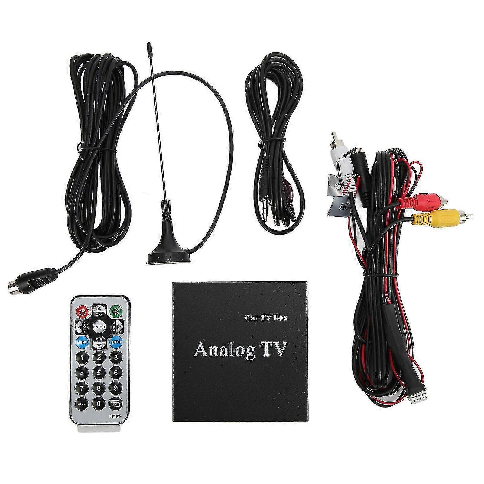 Analog TV Box for Car DVD Player - PAL SECAM NTSC Full System, OSD Menu Display