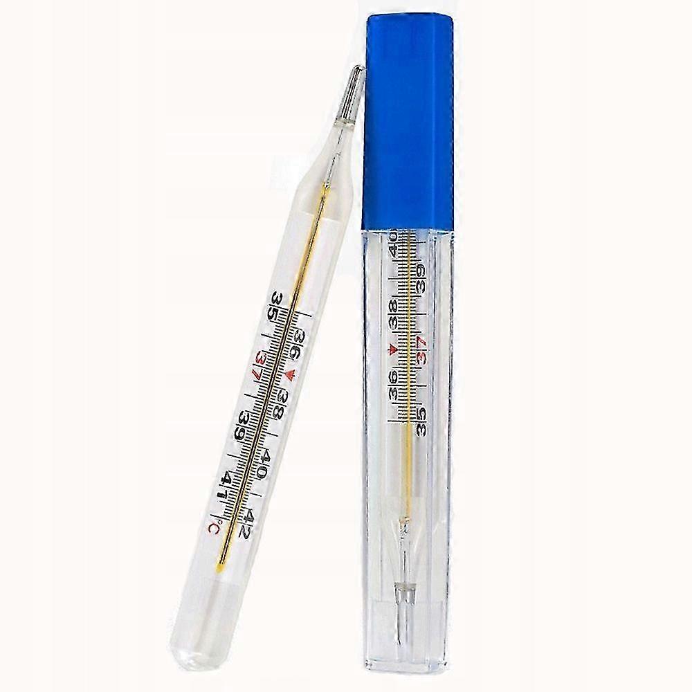 Blue Ortable Style Glass Thermometer Thermometer